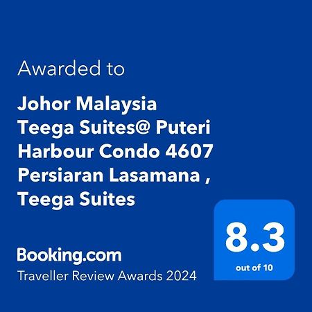 Johor Malaysia Teega Suites@ Puteri Harbour Condo 4607 Persiaran Lasamana , Teega Suites Nusajaya  Buitenkant foto