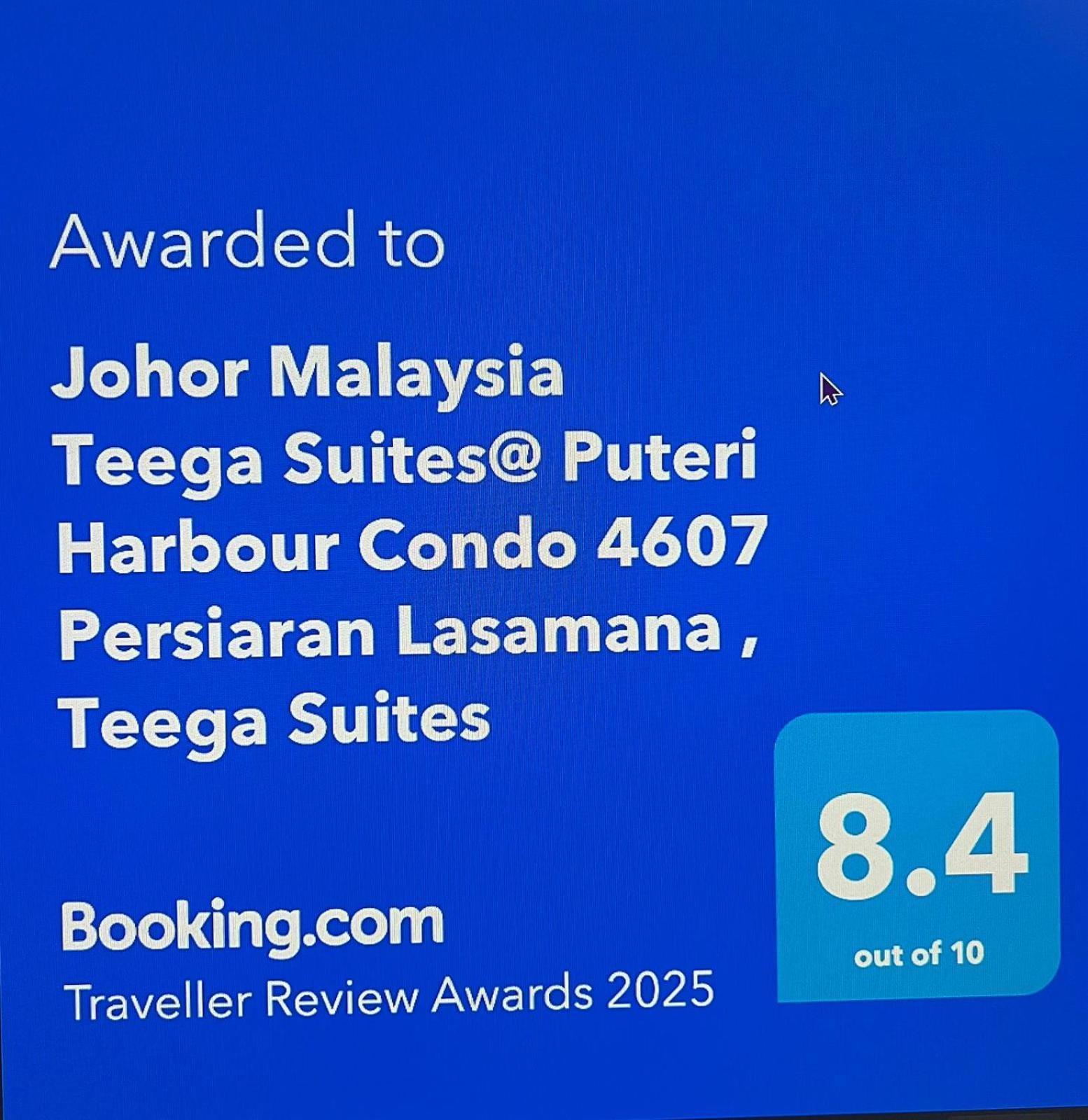 Johor Malaysia Teega Suites@ Puteri Harbour Condo 4607 Persiaran Lasamana , Teega Suites Nusajaya  Buitenkant foto